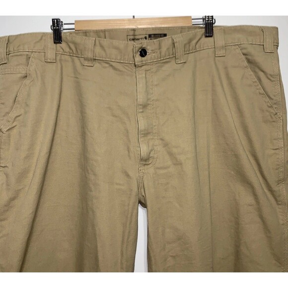 Carhartt Men's 46x32 Rugged Flex Relaxed Fit Canvas Work Pants - Picture 2 of 7